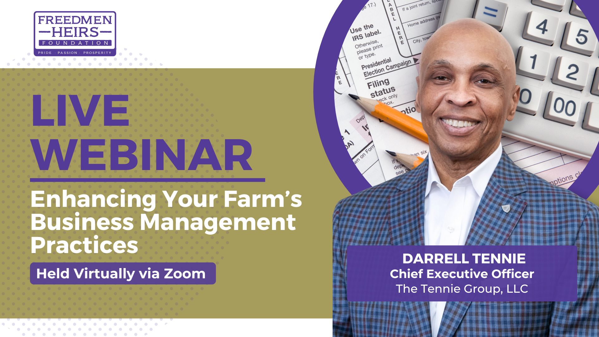 Darrell Tennie Webinar